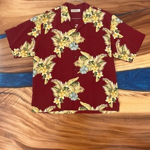 Tommy Bahama Men’s 100% Silk Camp Shirt | Size: XL
